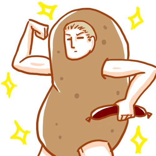 Here’s the potato